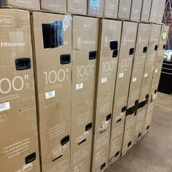 Hisense 100-Inch 4K Smart TV – Class 4K QLED, 144Hz (100U70N)