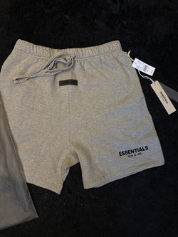 Fear of God Essentials Sweat Shorts Dark Oatmeal