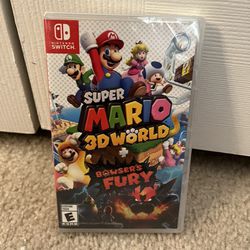 Super Mario 3D World Bowsers Fury for Nintendo Switch ***BRAND NEW SEALED***