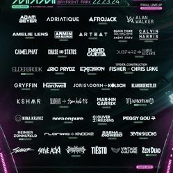 2 Tickets Disponibles Para Los 3 Días En ULTRA