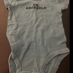 Onesie For Baby Boy Size 3 Months 