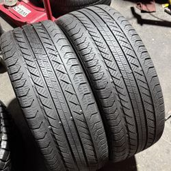 2USED TYRES CONTINENTAL.     235/45/19.       70% TREAD.     @$100, INSTALLED BOTH 