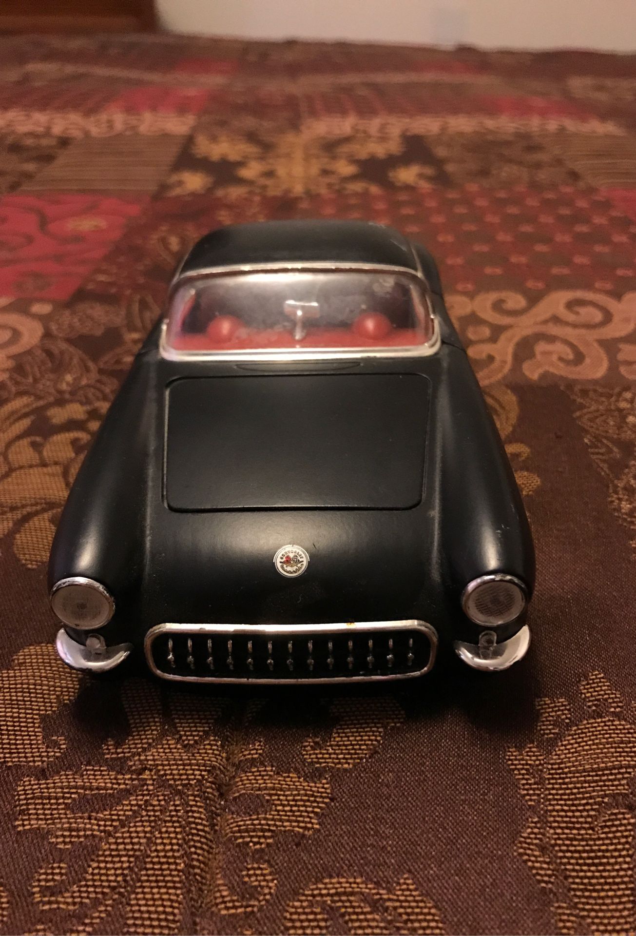 Black Chevy Corvette