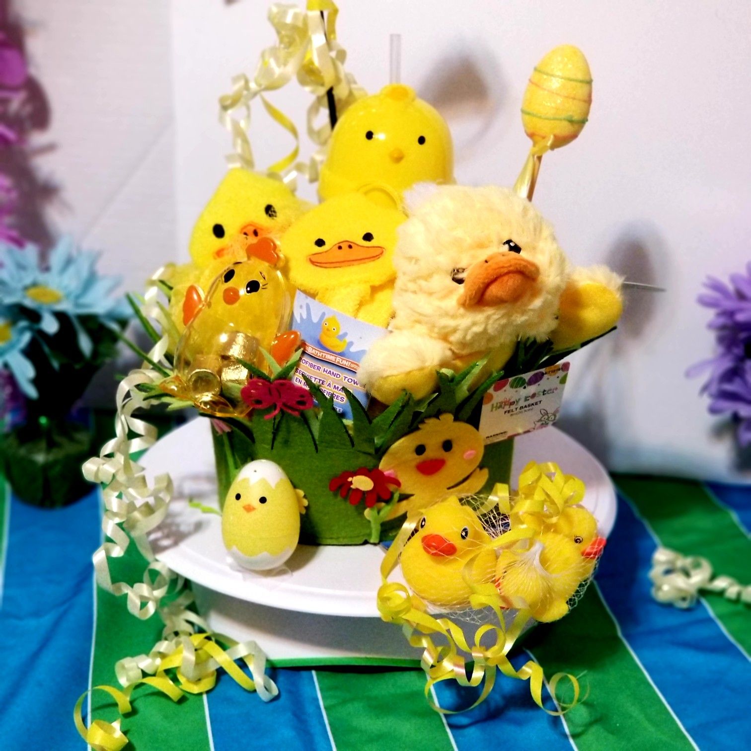 Bath Time Fun Childs Easter Basket Gift Set