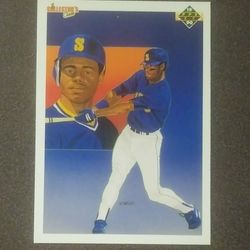 1990 Upper Deck Ken Griffey Jr. Seattle Mariners #24 Checklist HOF Hall Of Fame Baseball Card Vintage Collectible Sports MLB