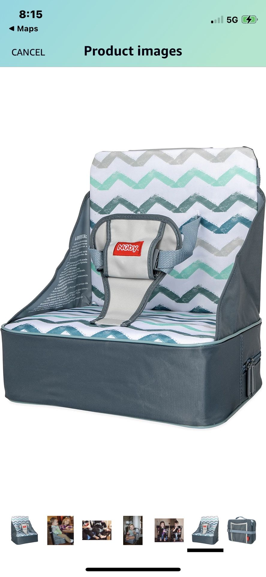 Travel Table Booster Seat