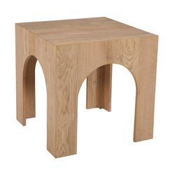 Archimedes Natural End Table