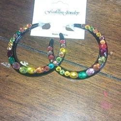 Earrings In Different Colors