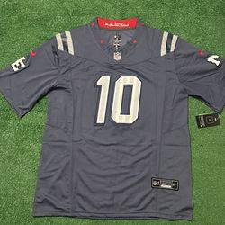 New England Patriots Drake Maye Rivalry Jersey