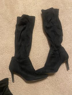 nine west suede boots