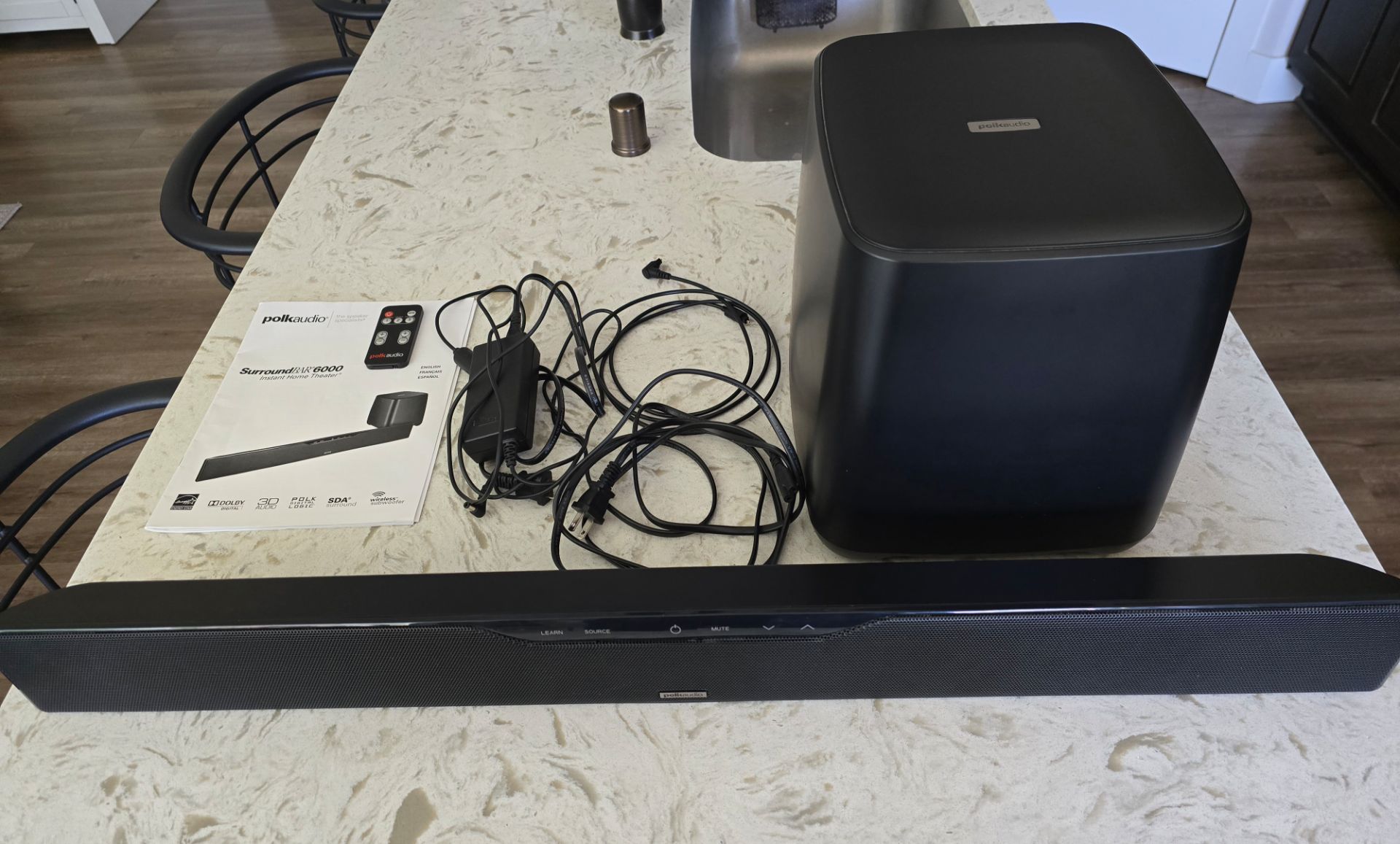 Polk Audio Surround Bar and Wireless Subwoofer