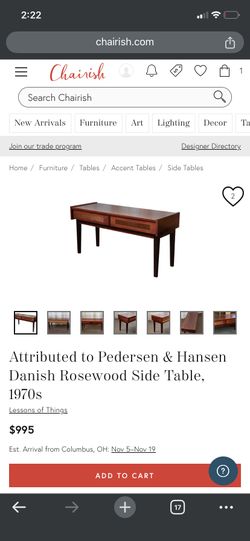 vintage petite console\ side table - excellent condition