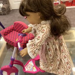 Scooter and Chair For 18” Doll