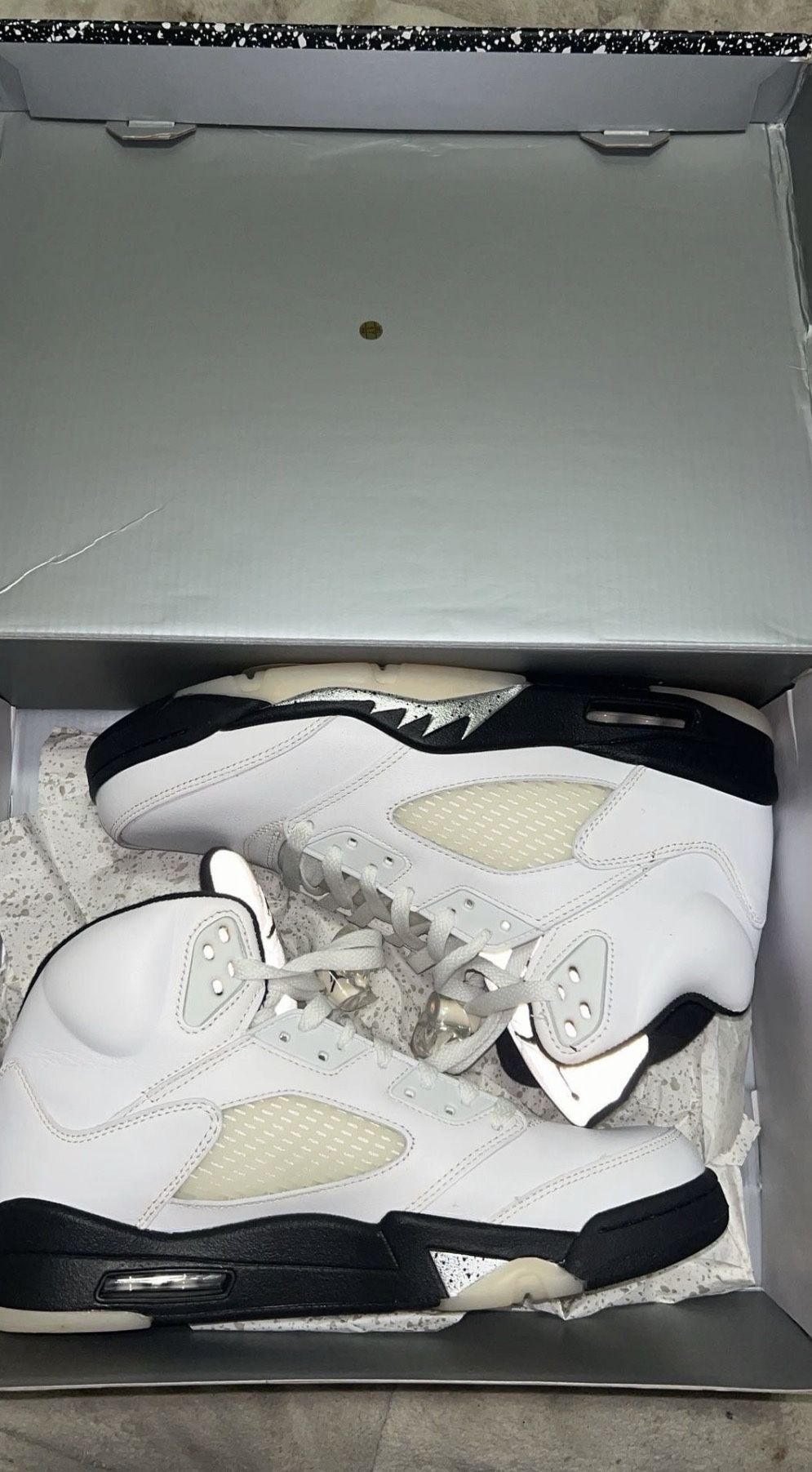 JORDAN 5 REVERSE METALLIC
