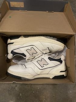 New Balance 550 Cream Black