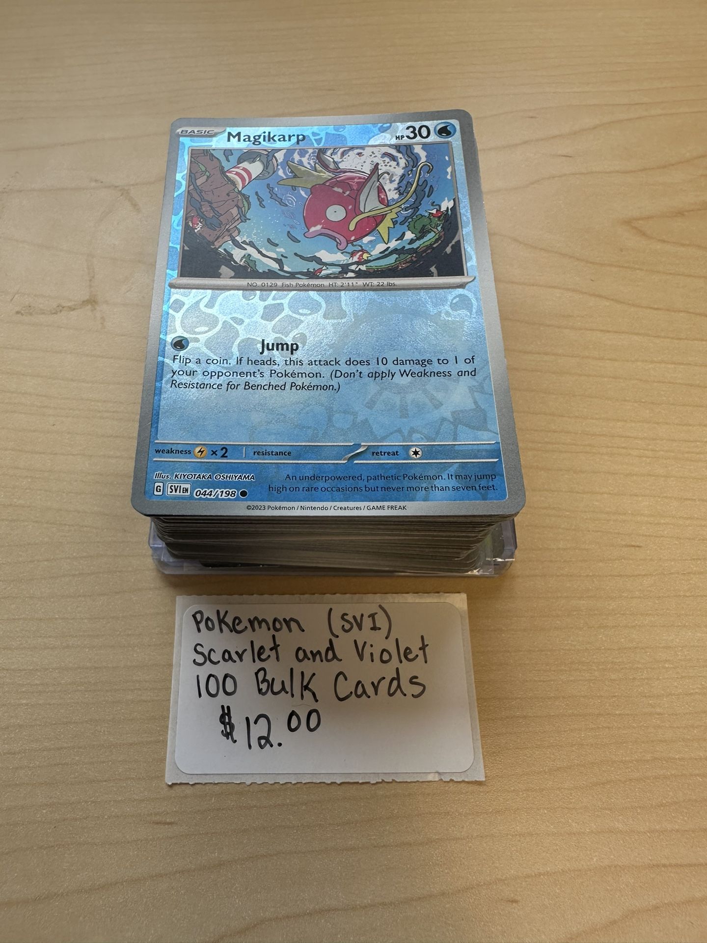 Pokemon Scarlet & Violet Bulk Cards