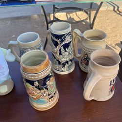 Antique Mugs 