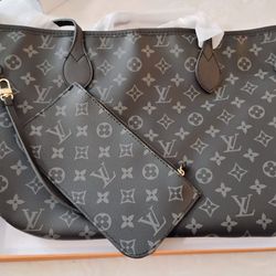 Used Large black/Grey Bag