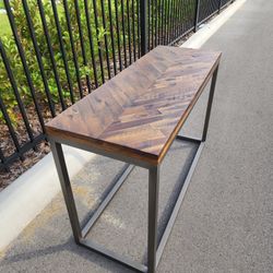 48” Wood Console Table