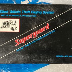 Superguard APA 400A Vehicle Paging System