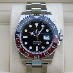ROLEX 126710BLRO GMT MASTER II PEPSI WATCH - T5574