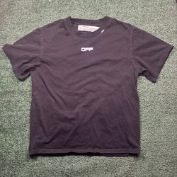 Preowned Off White Graphic Shirt-Medium I believe