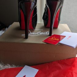 Louboutin Platforms Heels 👉Swipe Slide See Photos