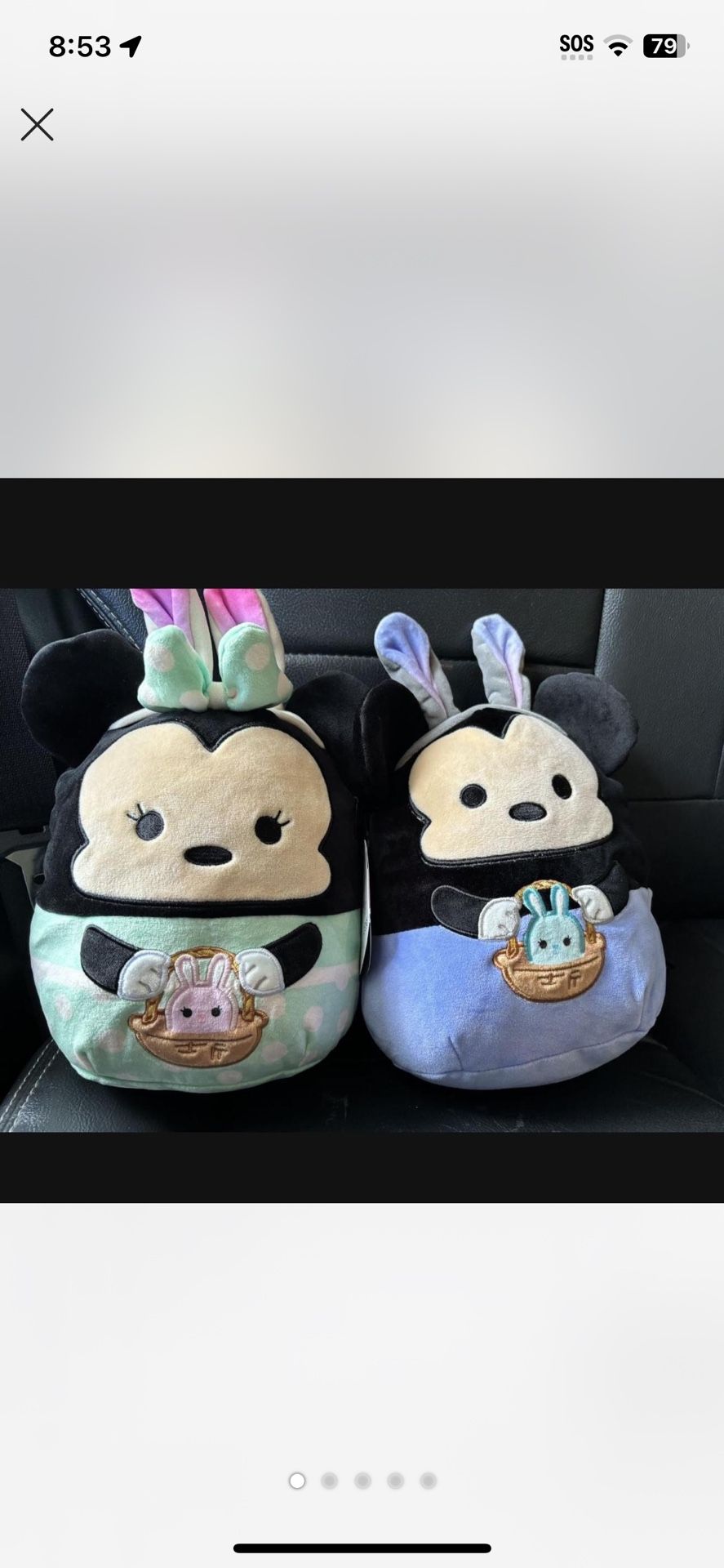 Easter Disney Minnie Mouse and Mickey