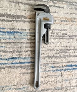 RIDGID #818 STRAIGHT PIPE (31100) 18 in. Aluminum Straight Pipe Wrench