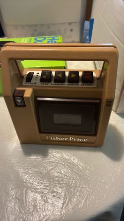 Fisher-Price Vintage Cassette Tape Recorder