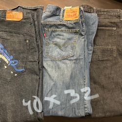 Men’s Jeans Size 40x32 ($5 Each)