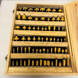 MNA 70 Pc Router Bit Set 