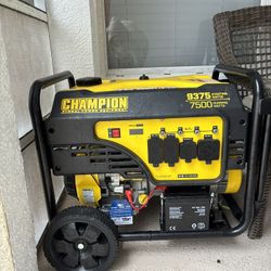 Champion 9375 Starting Watts / 7500 Running Watts portable generator