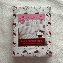 Full Hello Kitty Bed Sheets 