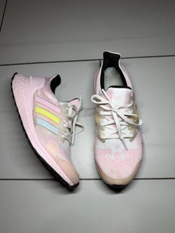 Size 8 - Adidas Womens UltraBoost 'Pastel Pink'