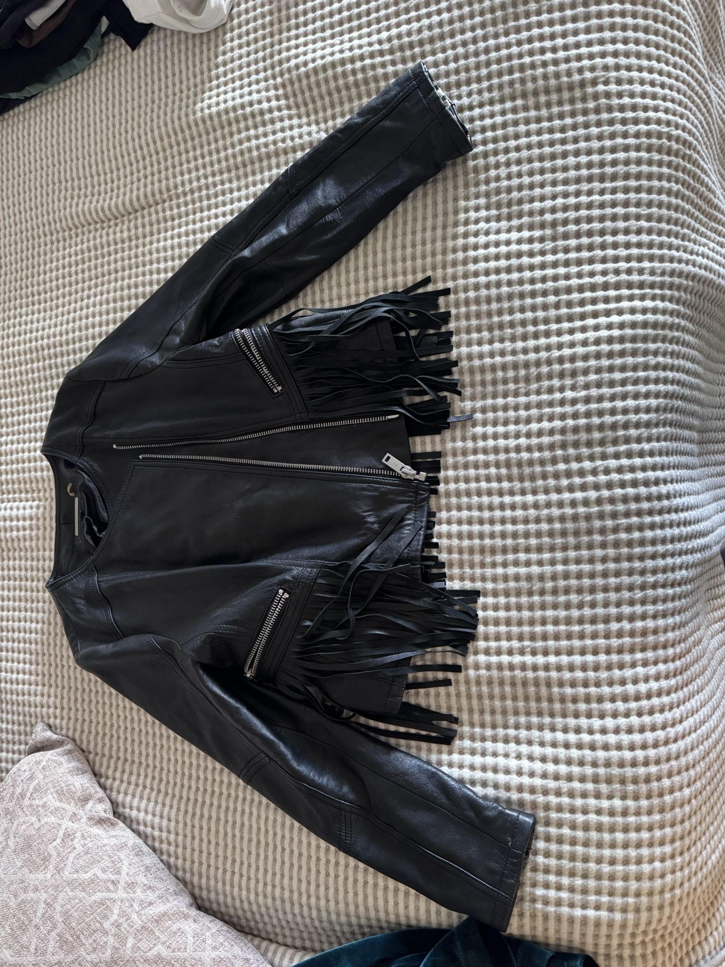 Women’s Leather Jacket Size L