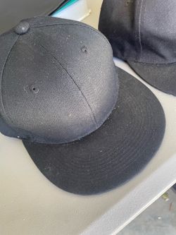 Flat bill hats (4)