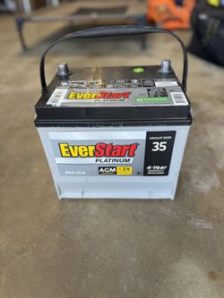 Like New Ever Start Platinum Group Size 35 Top Post Battery $120firm Fcfs 
