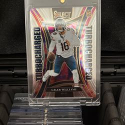 Caleb Williams  Turbocharged Select Rookie Card 
