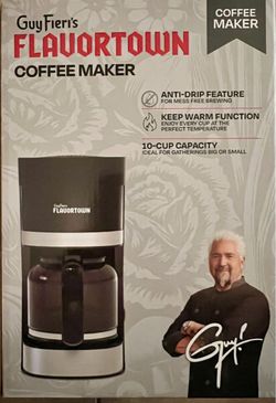NEW COFFEE MAKER by Guy Fieri
