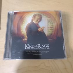 The Lord Of The Rings The Fellowship Of The Ring Soundtrack Cd 