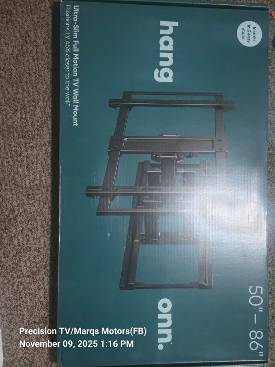 50 To 86 Inch TV Mount Up To 130lbs.