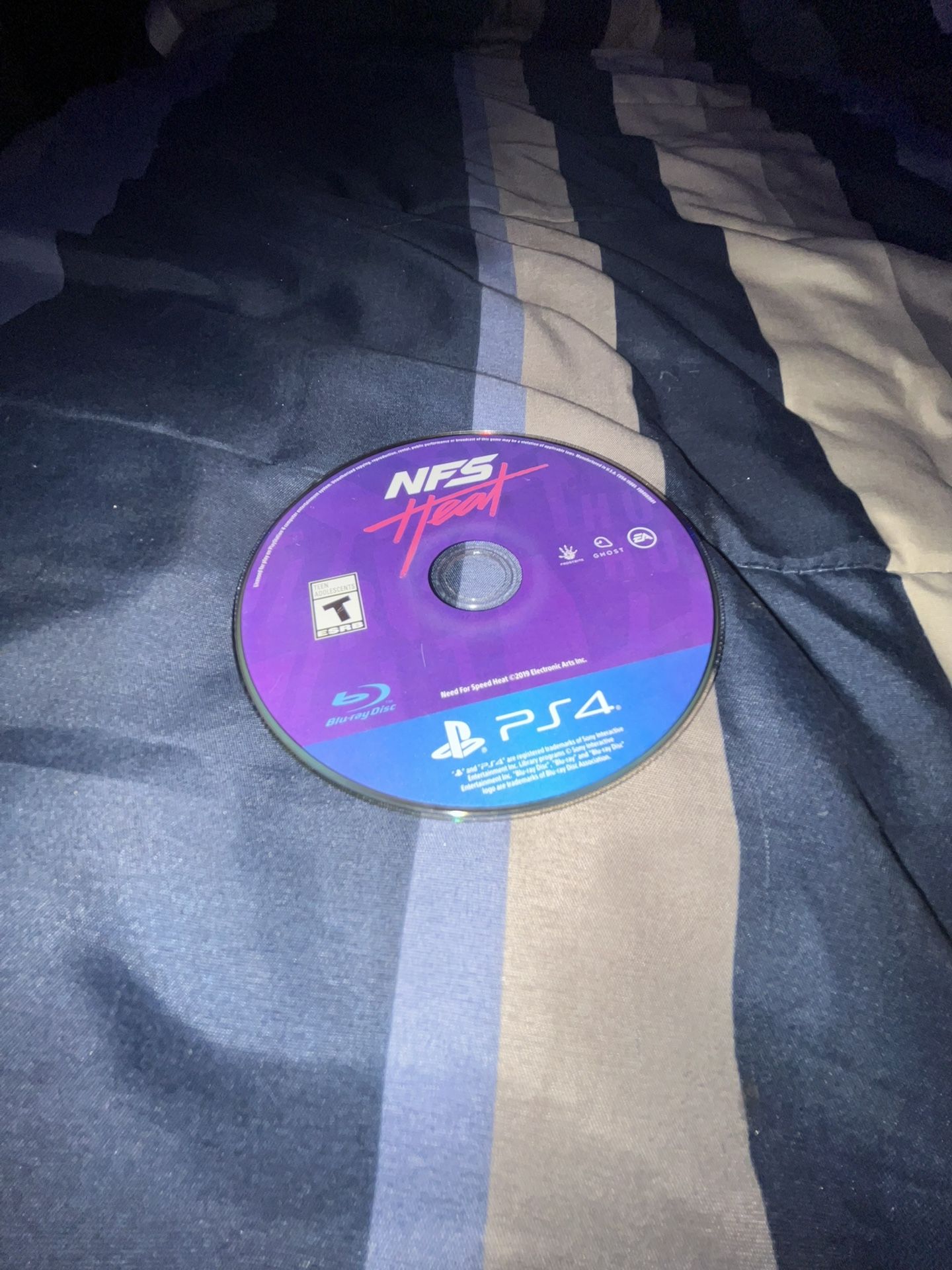 NFS Heat PlayStation No Case