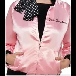 2PC SPIRIT HALLOWEEN GREASE Pink Sweeties SANDY COSTUME SIZE SMALL