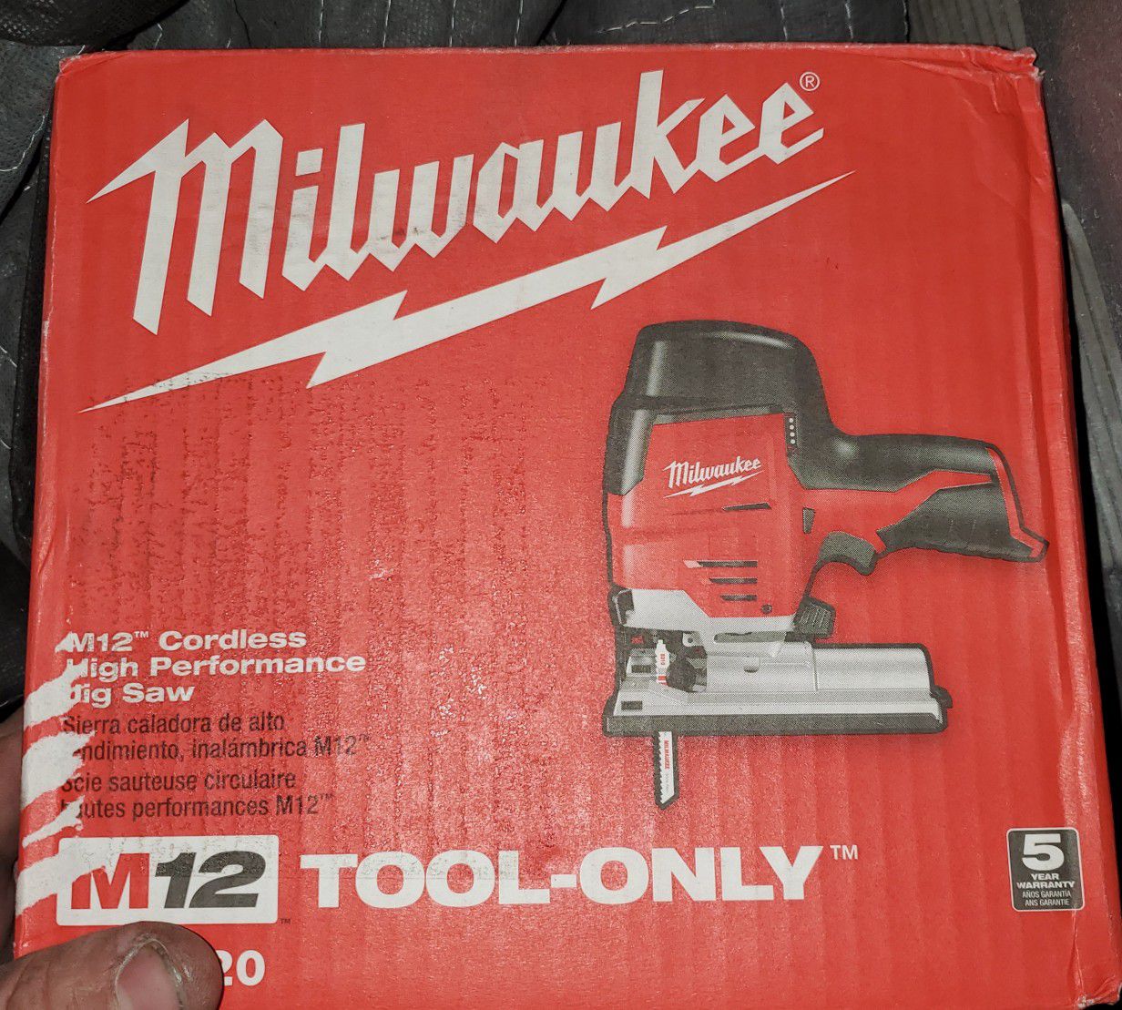 Milwaukee m12 cordless Jigsaw (tool only)
