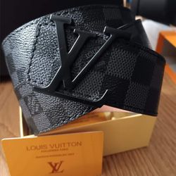 🔥  Black Louis Vuitton Belts BLOWOUT SALE ONLY $20each 🔥 


