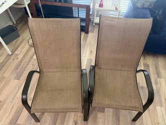 Patio chairs