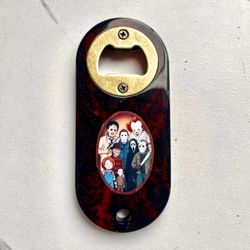 Horror Movie Characters Bottle Opener Chucky Freddy Jason Pennywise Scream