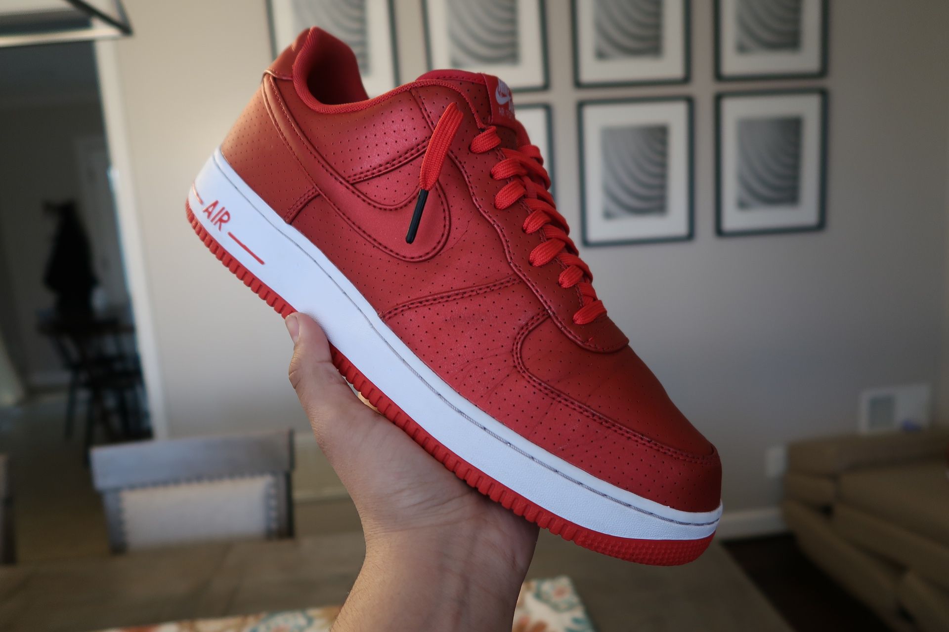  Air Force 1 '07 LV8 Action Red 