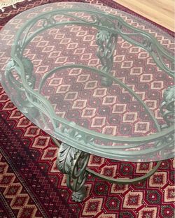 Coffee table, side table, and entry table set